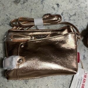 NWT Union Bay bag crossbody rose gold organizer bag